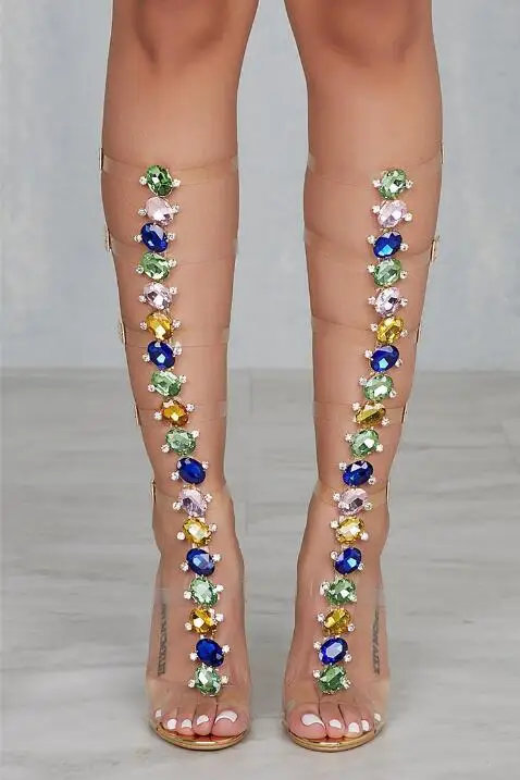 Plus-Size-43-Bling-Bling-Crystal-Embellished-Women-Boots-Knee-High-Peep-Toe-Cut-out-Rhinestone (3)