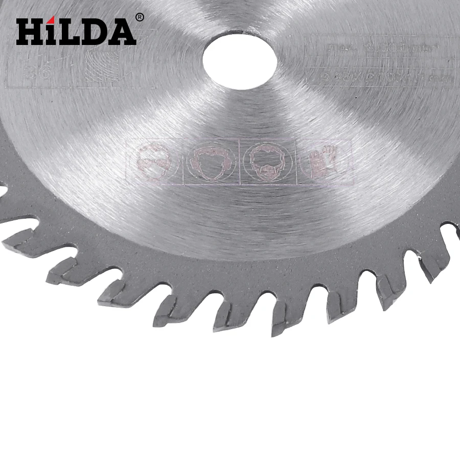 HILDA 36 T TCT мини лезвие циркулярной пилы из вольфрама для резки древесины