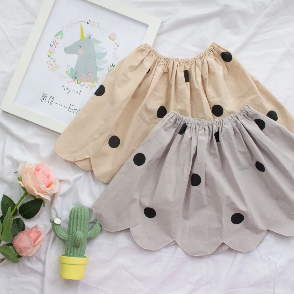 Korea Jepang Gaya Balita Anak Perempuan Polka Titik Rok Bayi Musim