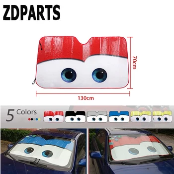 

ZDPARTS 6color Car Styling Sunshade Windscreen Cover Sticker For Audi A3 A4 B7 B8 B6 A6 C6 C5 Q5 Nissan Qashqai Juke X-trail T32