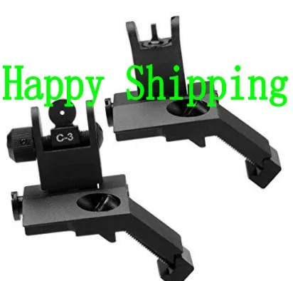 

Tactical RTS AR15 M6 Front and Rear 45 Degree Rapid Transition Iron Rear Sight Scope Mount Black