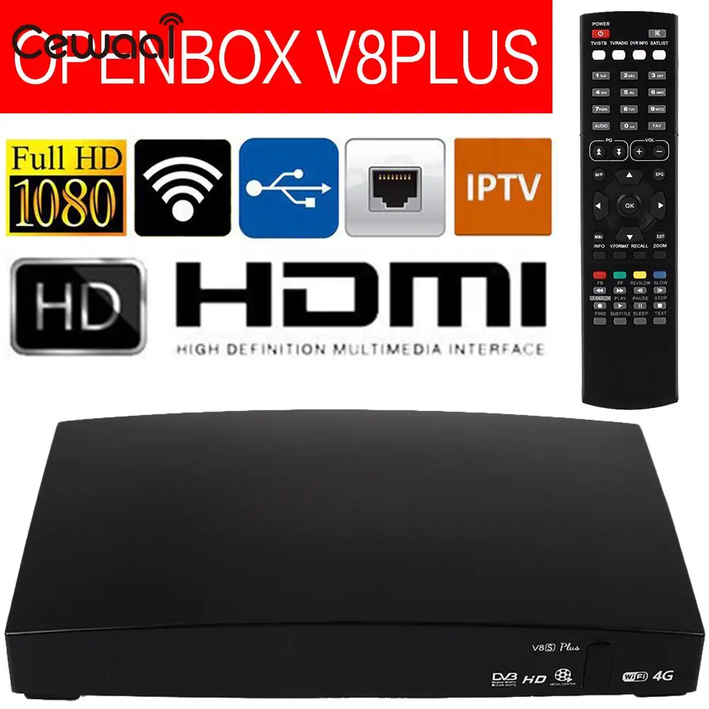 

Stable Satellite Receiver Box Satellite TV Receiver Set Top Box Channel Selection PVR WEB TV IPTV LED Display Digital Freesat