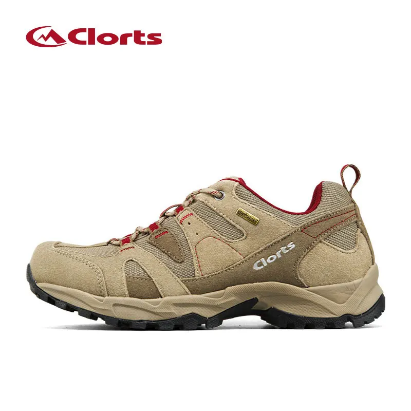 

New Clorts Women Waterproof Hiking Shoes Breathable Trekking Shoes For Women Outdoor Professional Leather Walking Shoes Woman