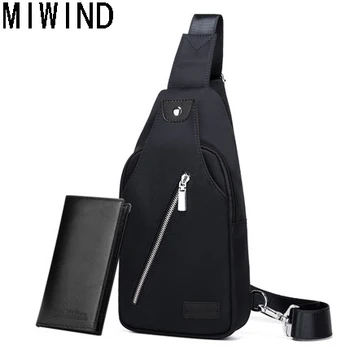 

MIWIND Brand Fashion Daily Traveling Shoulder Bag Man Water Proof Handbags Casual Bag Single Shoulder Strap Pack TBL1114