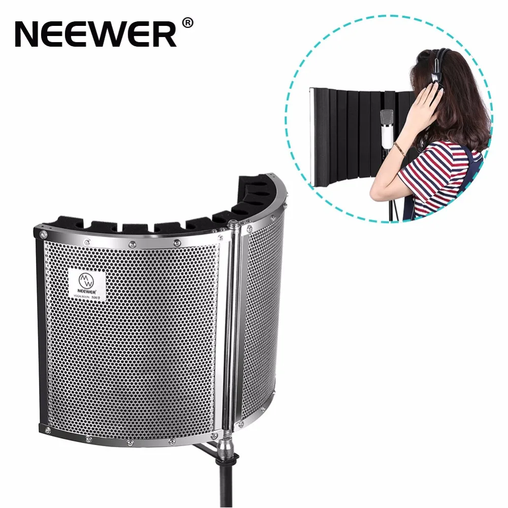Neewer Foldable Microphone Acoustic Isolation