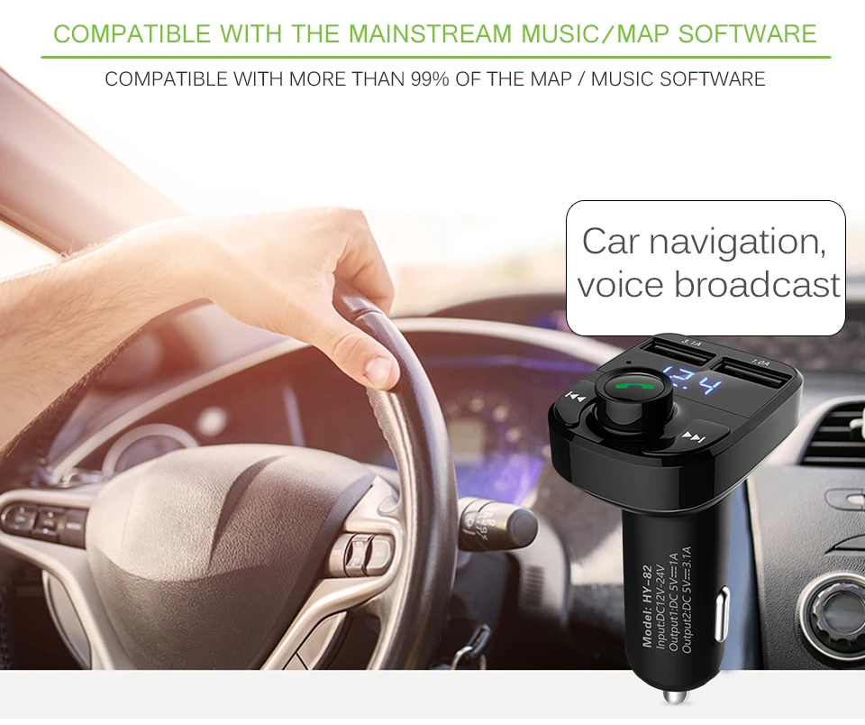 fm transmitter bluetooth 4