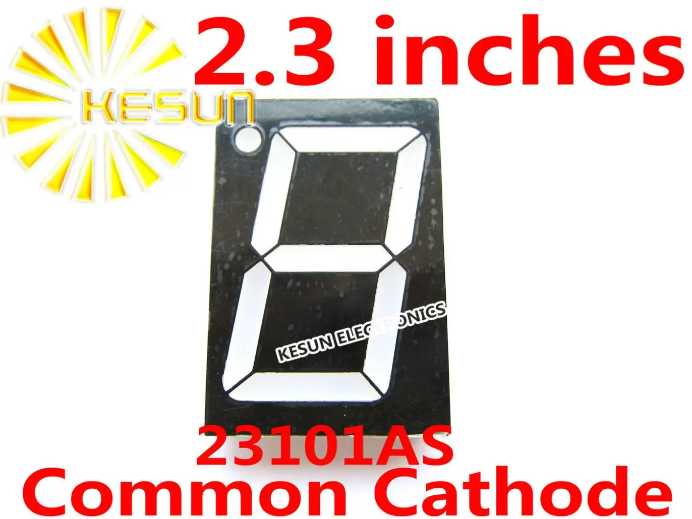 20PCS x 2.3 inches Red 23101AS 23101BS Common Cathode/Anode Single Digital Tube LED Display Module Light Beads | Лампы и освещение