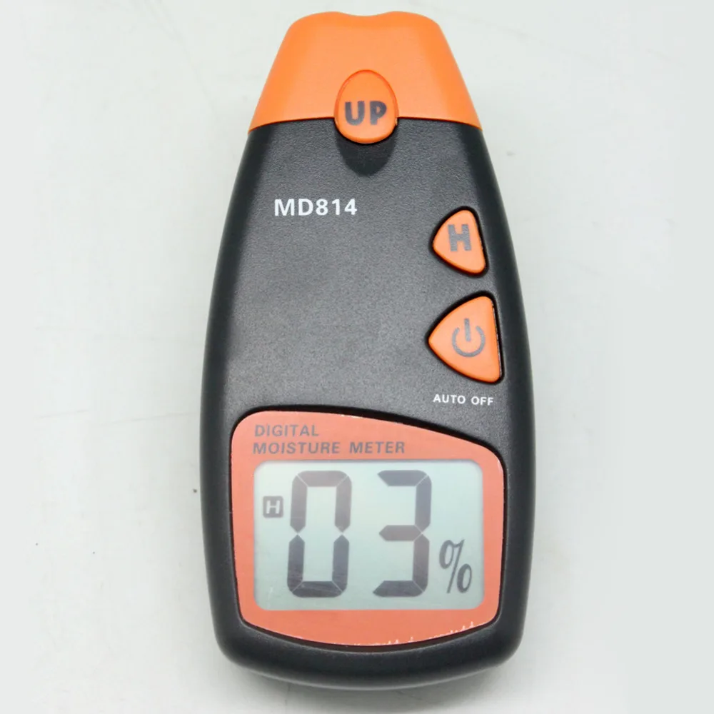 

AideTek New 4 pin wood Moisture meter 5-40% 1% + 2 replace pins  MD814