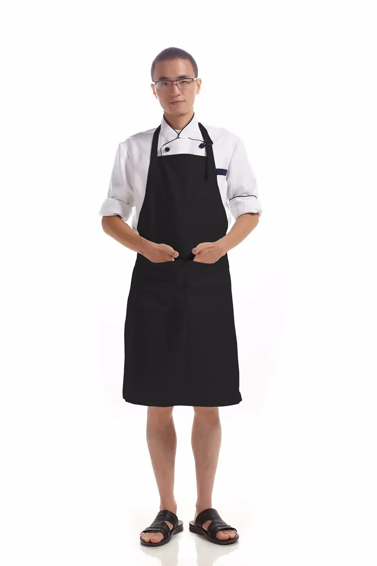 Kitchen Apron For Men PVC Waterproof Adjustable Sleeveless Cooking Work Aprons Kitchen Apron Schort Chef Apron