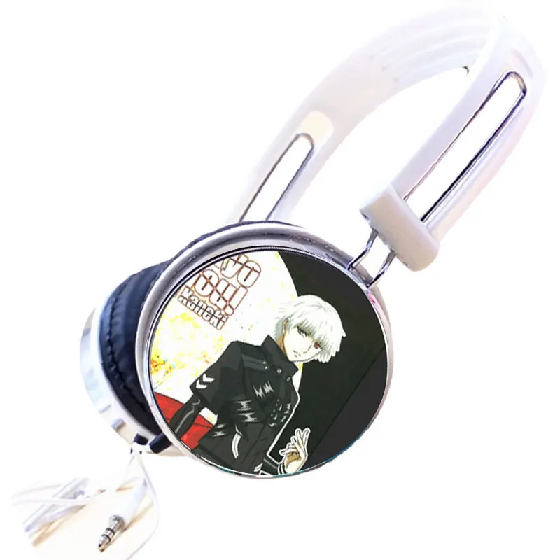 Одежда с надписью Tokyo Ghoul для косплея канеки кэна аниме наушники Gaming Headset Шум