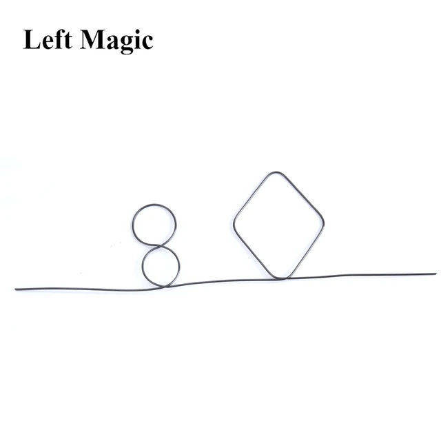 Nitinol Shape Metal Memory Wire Fire Magic Tricks Sihir Memory Prediction Hearts 7 & 8 Magic Props Illusion 2