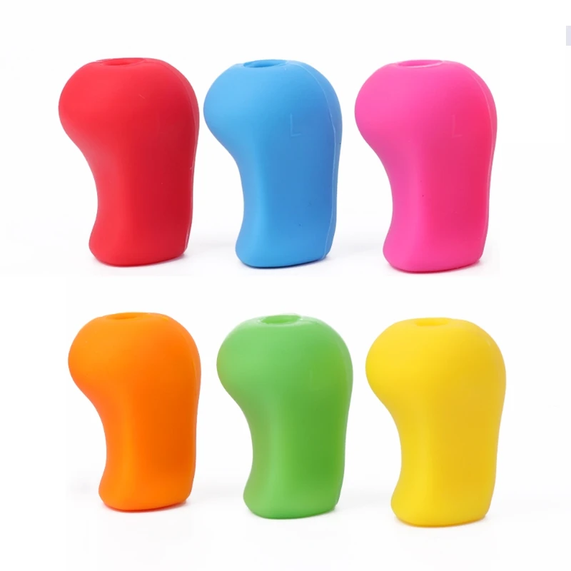 

Kids Universal Ergonomic Silicone Pencil Grip Writing Student School Utensil Set