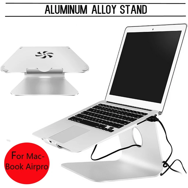 Silver Metal Notebook Laptops Stand Desktop Holder For MacBook Air For Macbook Pro New Laptop