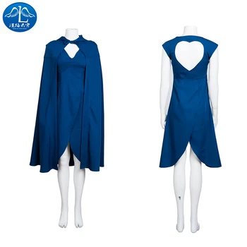 

ManLuYunXiao Daenerys Stormborn Cosplay Game of Thrones Dany Targaryen Dress Masquerade Outfit Halloween Costumes Custom Made
