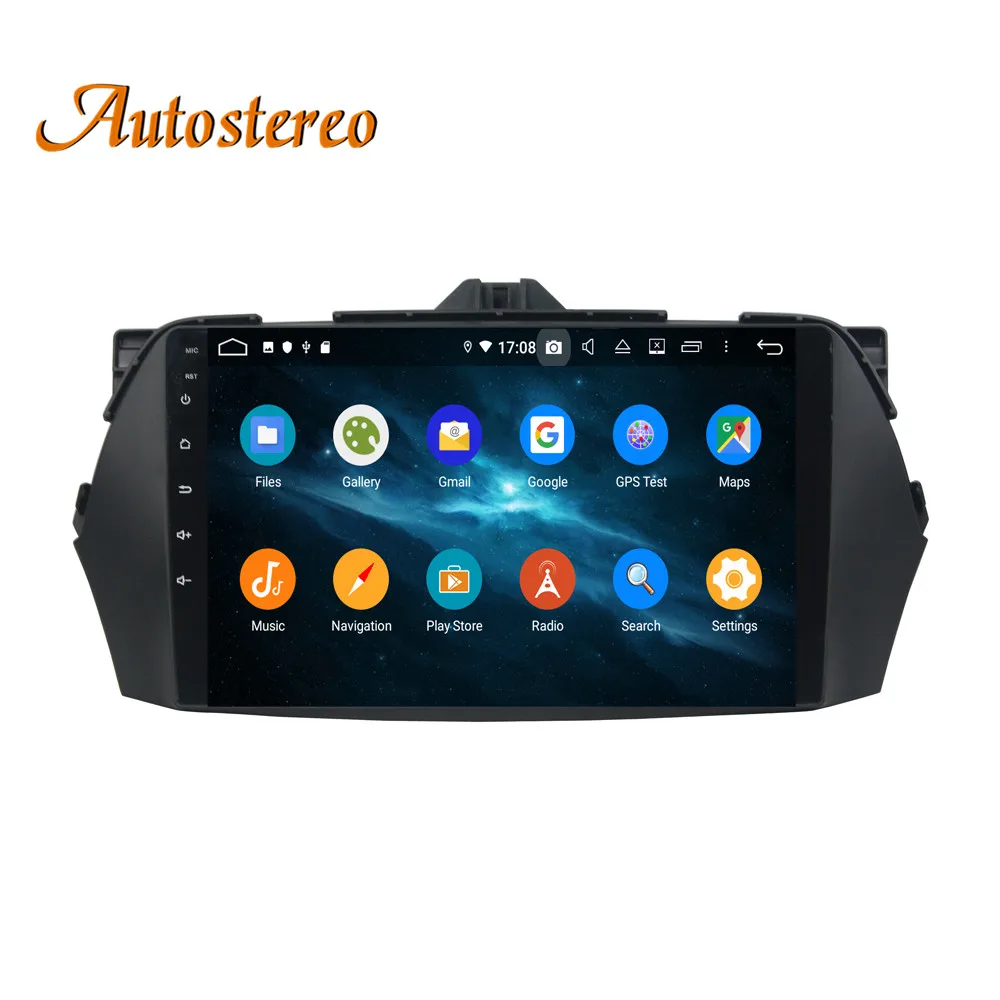 Sale DSP Android 9 Car GPS navigation For Suzuki CIAZ 2013-2017 multimedia Car DVD player head unit auto radio tape recorder stereo 3