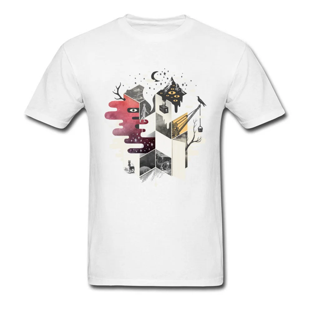 Jung at Heart 100% Cotton Tops Shirt for Men Leisure T-shirts Casual Company Crewneck Sweatshirts Short Sleeve Jung at Heart white