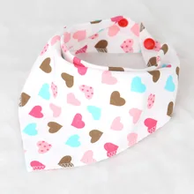 font b Kid b font Bandana Double Layers Baby Towels Dribble Bibs Babador Character Animal
