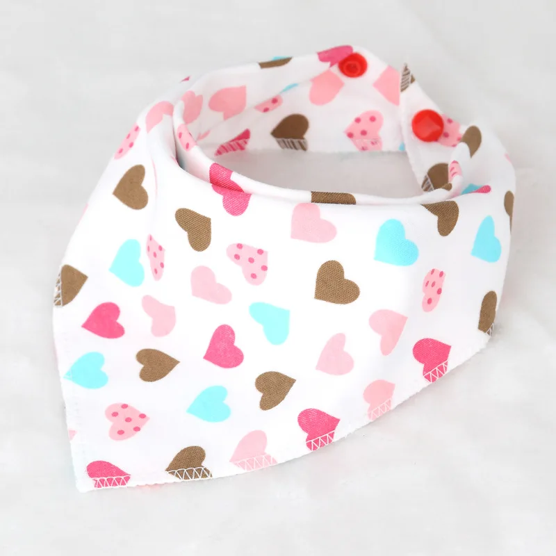 Kid Bandana Double Layers Baby Towels Dribble Bibs Babador Character Animal Print Bib Triangular Scarfs Double Buckle Bibs T0307 Kid Bandana Double Layers Baby Towels Dribble Bibs Babador Character Animal Print Bib Triangular Scarfs Double Buckle Bibs T0307