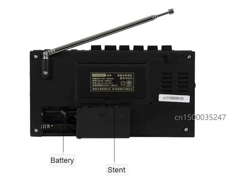 Panda 6503 Радио USB/TF транскрибция магнитофон, лента TF карта транскрибция функция рекордер