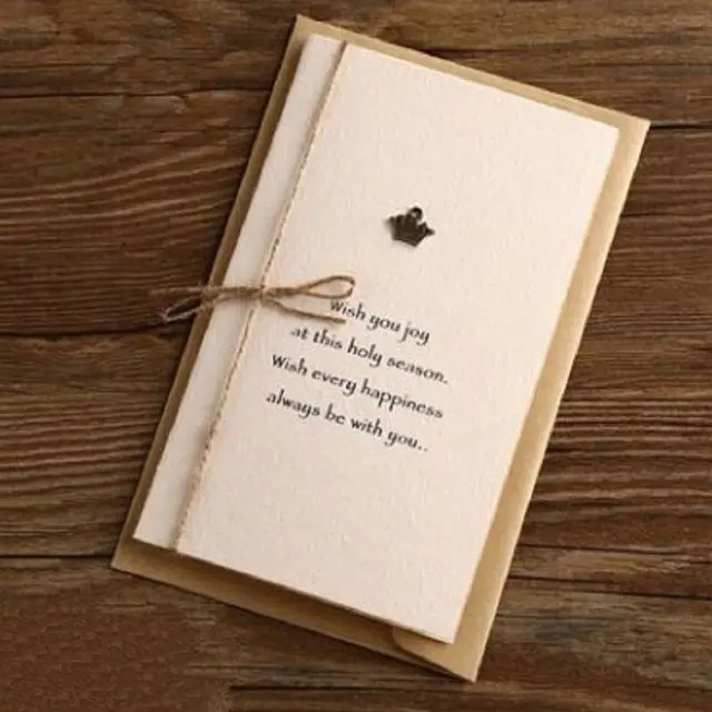 pendant christmas cards creative postcard general greeting cards