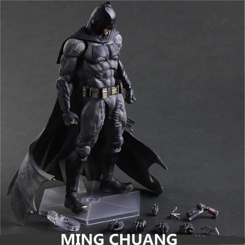 

Batman v Superman Dawn of Justice Play Arts Batman The Dark Knight Bruce Action Figure Collectible Model Toy 25CM Q34