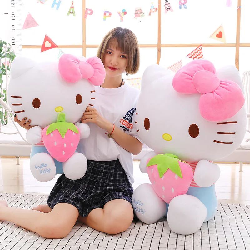Куклы Hello kitty мягкие игрушки плюшевые животные кошка фрукты клубника кукла