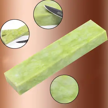 

Natural emerald Sharpening stone 10000 mesh agate super fine grinding polishing Pedicure for wood shaving knife YS011
