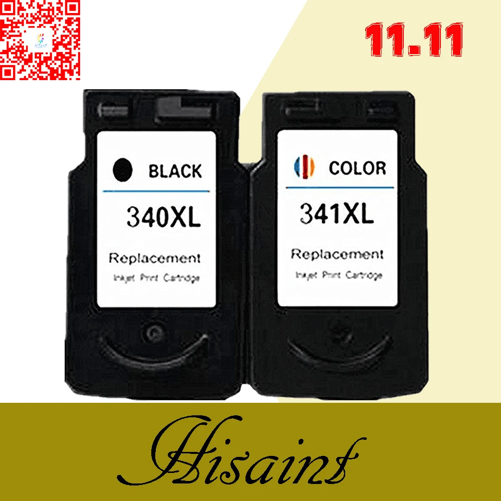 ФОТО Listing 2PK Compatible Ink Cartridge For Canon PG340 CL341 pg340 cl341 for canon PIXMA MG3250 MG4150 MG4250 MX375 MX435  Printer