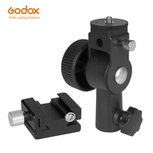 Godox Тип-D Камера флэш-крепление для вспышки Speedlite Поворотный Светильник Подставка Кронштейн с зонт-Отражатель Держатель для Камера DSLR Godox Тип-D Камера флэш-крепление для вспышки Speedlite Поворотный Светильник Подставка Кронштейн с зонт-Отражатель Держатель для Камера DSLR
