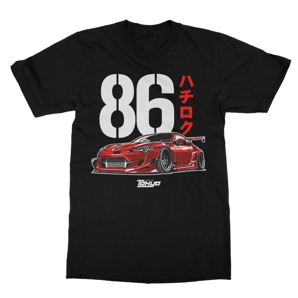 

86 Classic Japanese Car Fans Brz Turbo Rocket Bunny Turbo Jdm T Shirt 2019 New 100% Cotton Top Quality Funny O Neck Tee Shirts