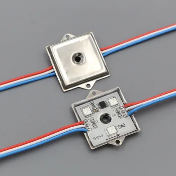 

1903LED full color module 3535 3 light iron shell full color module 5050RGB LED full color module
