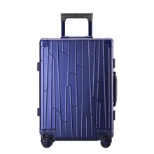 20, 24 дюйма, багаж на колесиках, водонепроницаемый,, алюминиевый, на колесиках, одноцветная, дорожная сумка, 20', женская сумка для посадки, для переноски, чемоданы, багажник