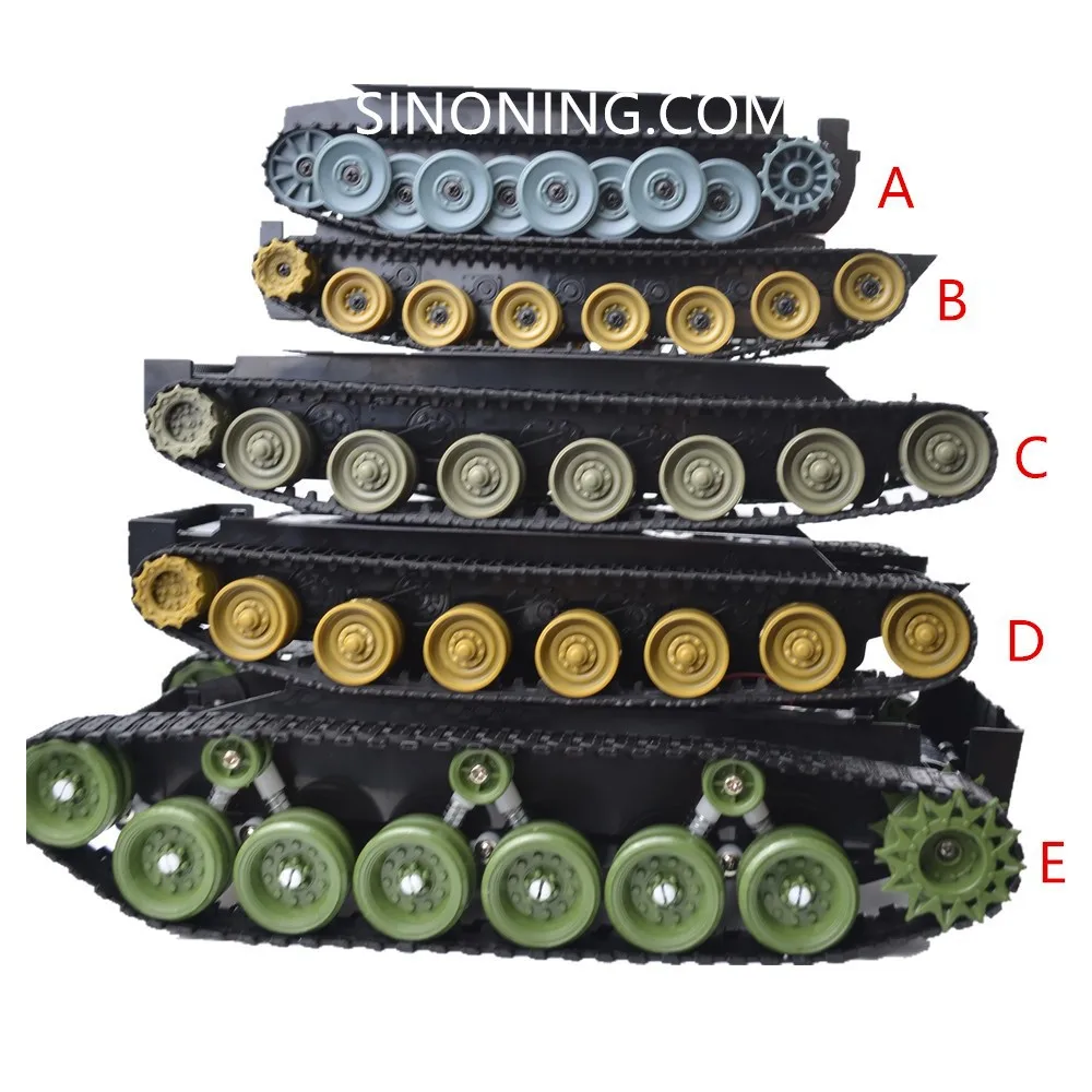 Демпфирования баланс Танк робот шасси платформы высокой мощности дистанционное управление DIY ползать SINONING