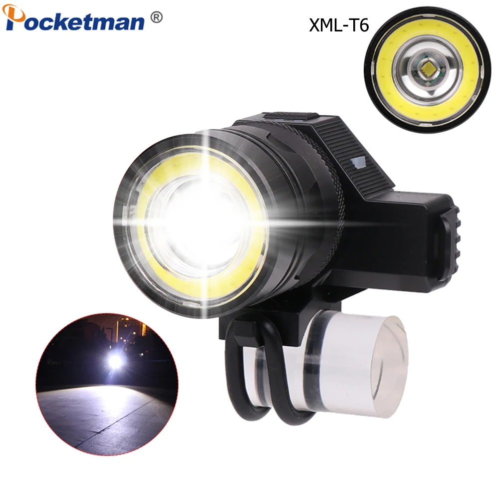 Bicycle Cycling Bike Head Front Headlight 3 LED light USB Rechargeable 4 mode GJ