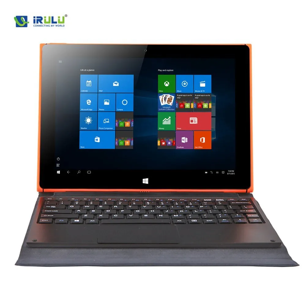 IRulu walknbook 10.1 дюймов Google Play Окна 10 Планшеты PC 32 ГБ 2 в 1 Кабриолет ноутбука HD 1280x800 IPS