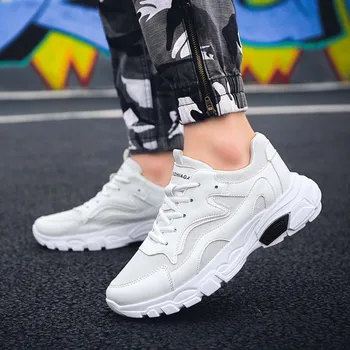 

Men'S Spring Korean Version Trend Of New Versatile Sports Shoes Ins Fashion Height Increasing and Hard-Wearing Men'S Shoes Male