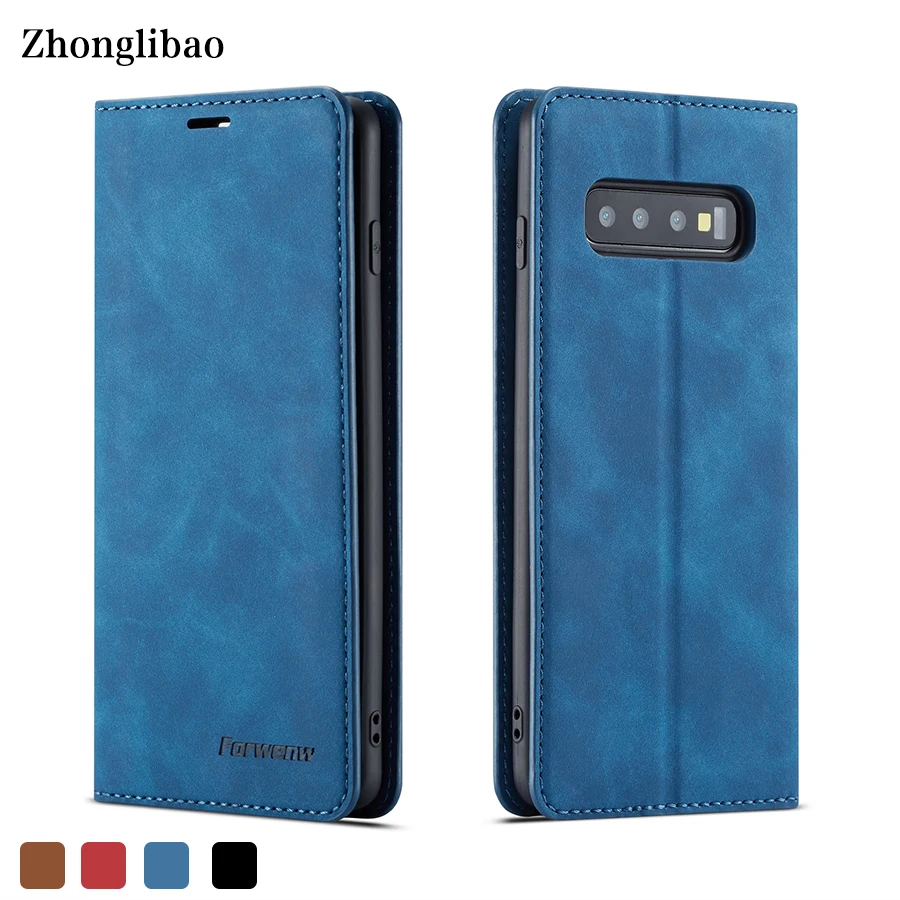 

Flip Leather Case for Samsung Galaxy A50 A70 A30 S10 Plus S10e S10 S10+ 5G Luxury Magnetic Card Holder Wallet Stand Book Cover