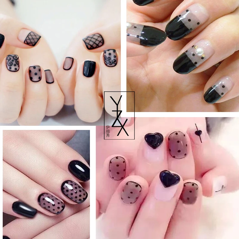 YiZhiXiu 1 piezas 10 ml esmalte de red negro transparente remojo esmalte de uñas de Gel UV creatividad barniz lacado puro DIY manicura YiZhiXiu 1 piezas 10 ml esmalte de red negro transparente remojo esmalte de uñas de Gel UV creatividad barniz lacado puro DIY manicura