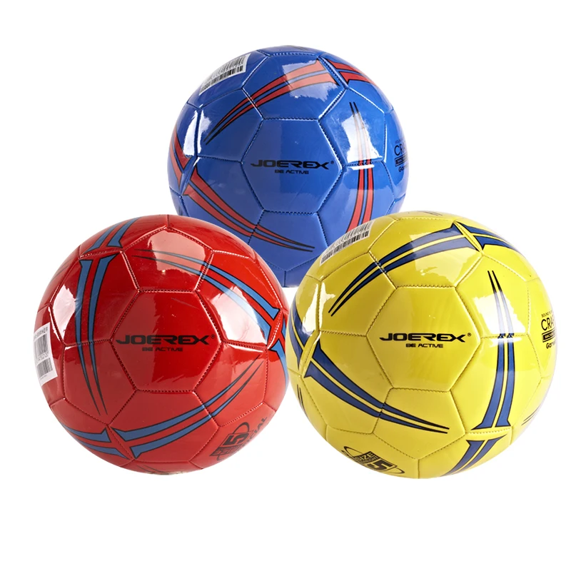 

Club Football Soccer Ball PVC Official Match Size 5 Team Outdoor Sports Training