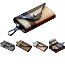 Многофункциональный держатель для ключей из натуральной кожи, кошелек, Женский чехол для ключей на молнии, чехол для ключей, сумка для мужчин, ключница для ключей