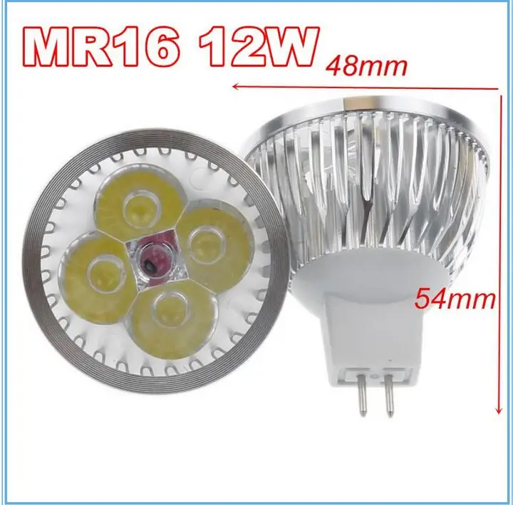 

MR16 high power chip LED light bulb MR16 9W 12W 15W 12V dimmable LED spotlight warm white base LED light