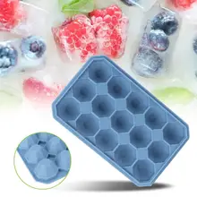 15/24 Сетки DIY силиконовая форма для льда «форма для приготовления дома Многофункциональный поднос кубика льда замораживание пудинга аксессуары для кухни с барной стойкой
