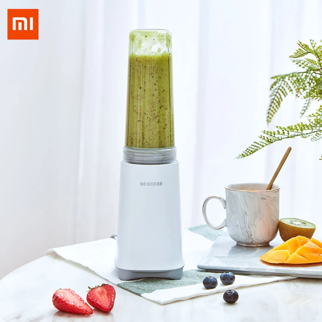 

YOUPIN QCOOKER 280ml/150W Mini Portable Juicer Home Travel DIY Juicing Extracter Cup Multi-Function Electric Juice Machine