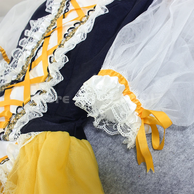 Взрослых Для женщин желтый профессиональная балетная пачка Производительность Балетное платье для девочек Giselle танцевальная одежда