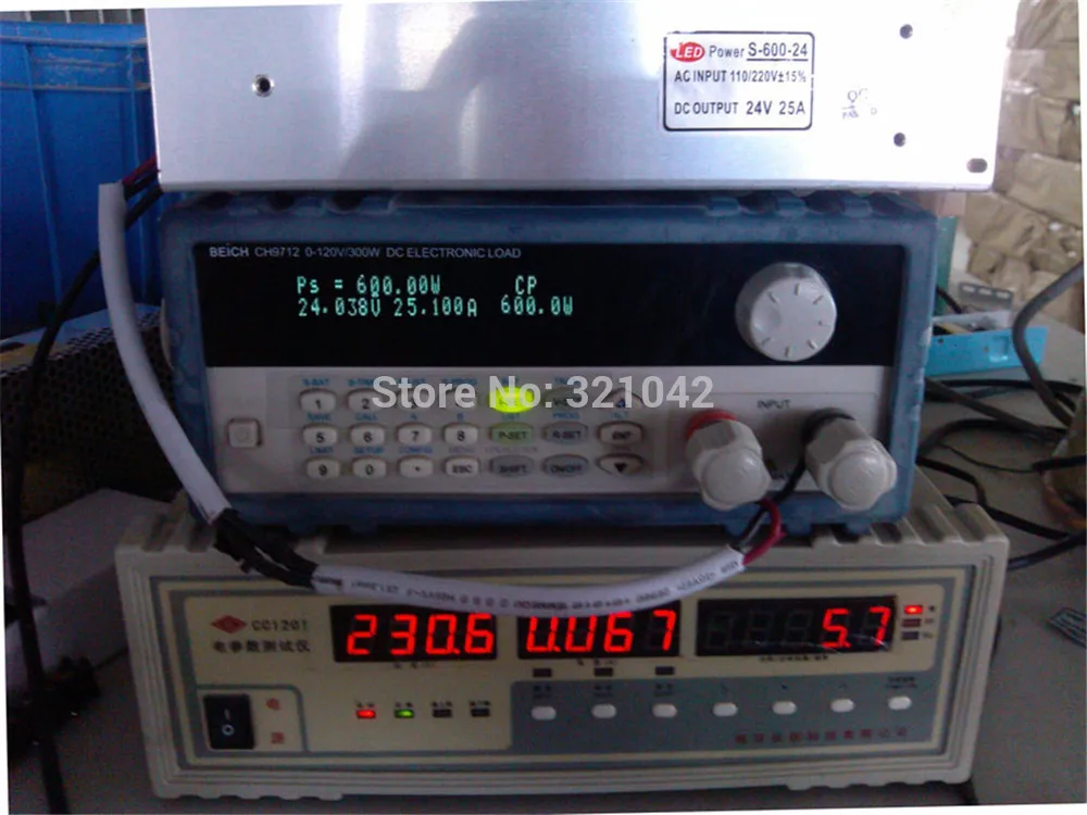 

Single Output Switching Power Supply DC 24V 25A 600W Transformers 110V 220V AC TO DC
