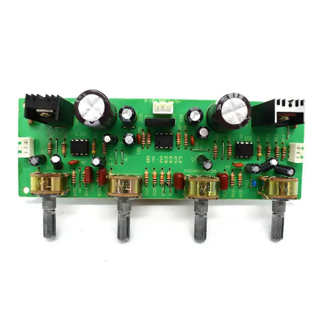 Online Shop NE4558 Audio <b>Preamplifier</b> Board Treble Bass ...