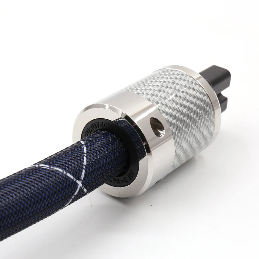 

Free shipping one pieces moonsaudio Flux-50 NFC power filter with FI-50 NCF Rhodium plated connector plug