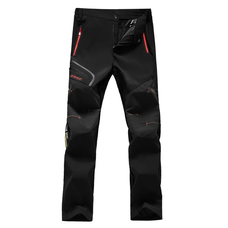 Pantalones de senderismo de verano de mujer Befusy impermeables de secado rápido al aire libre Pantalones elásticos de senderismo Camping pesca Pantalones delgados 6XL