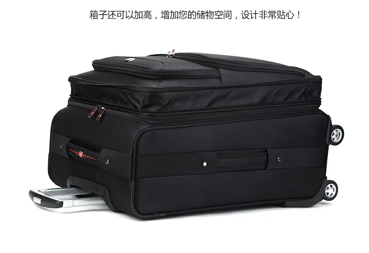Студенты Оксфорд Spinner интернат коробка Для женщин и Для мужчин Travel Bag багажник тележка чемодан прокатки багаж