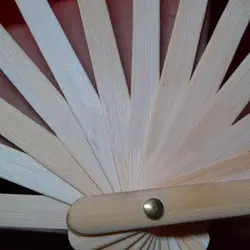 Новый элегантный имитированный шелк ткань горизонтальные полосы Градиент Длинные вентиляторы для танцев m99